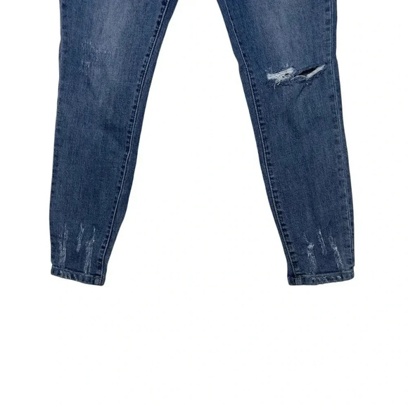 One Teaspoon High Waist Freebird II Stretch Fitted Leg Distressed Jeans  Size 28 - Picture 2 of 11